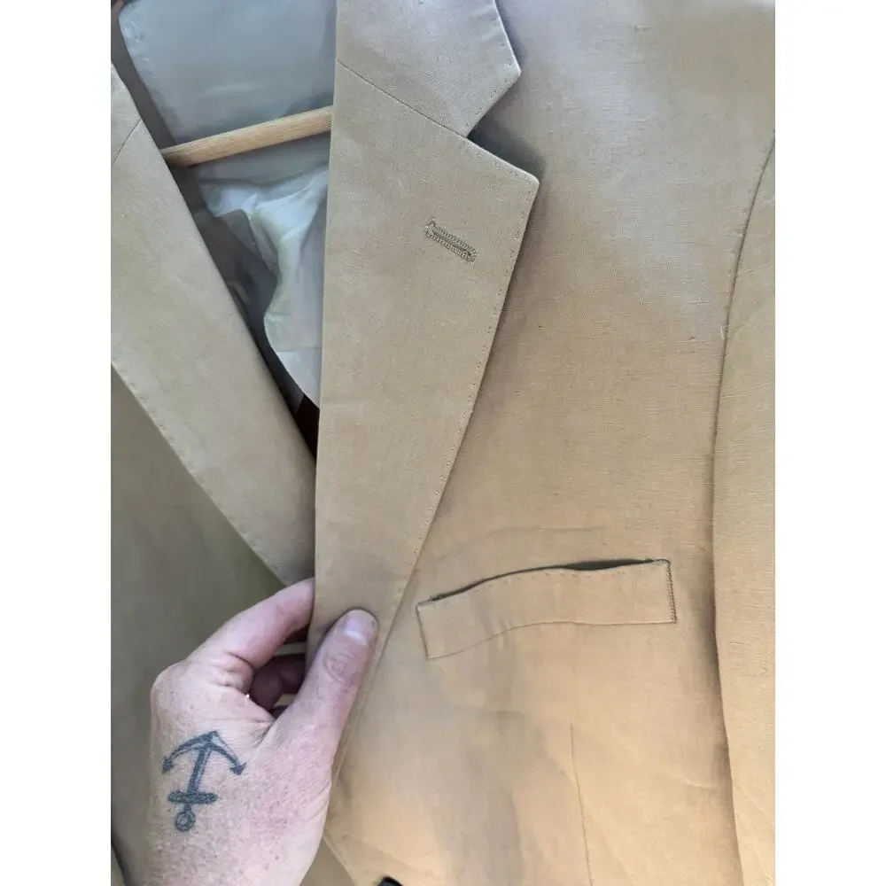 Bullock & Jones Men's Linen Jacket 42R
